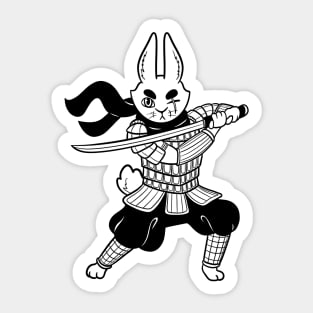 Samurai Bunny Sticker